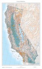 California in Context Fine Art Print Map