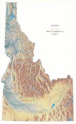 Idaho [Physical, 65x42]
