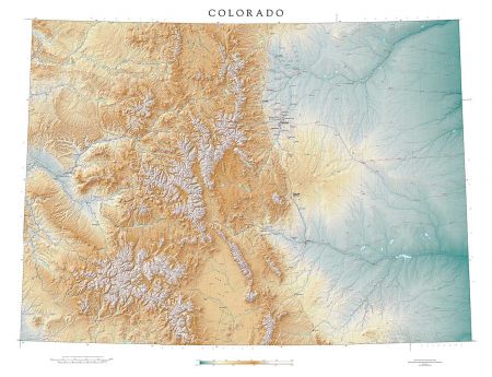 Colorado Elevation Map