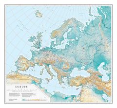 Europe Fine Art Print Map