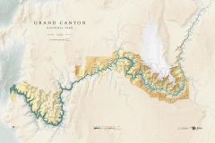 Grand Canyon National Park - Elevation