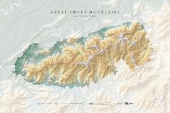 Great Smoky Mountains National Park - Elevation