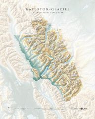 Waterton–Glacier International Peace Park - Elevation
