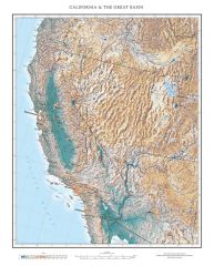 California and The Great Basin Map