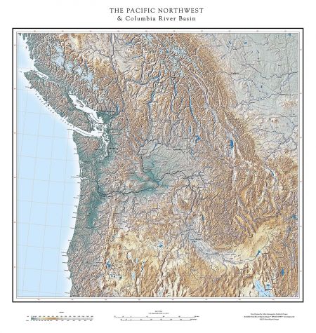 pacific northwest the columbia river basin map