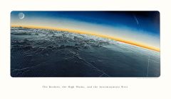 Rockies, High Plains and Intermountain West Lithograph Map - Small